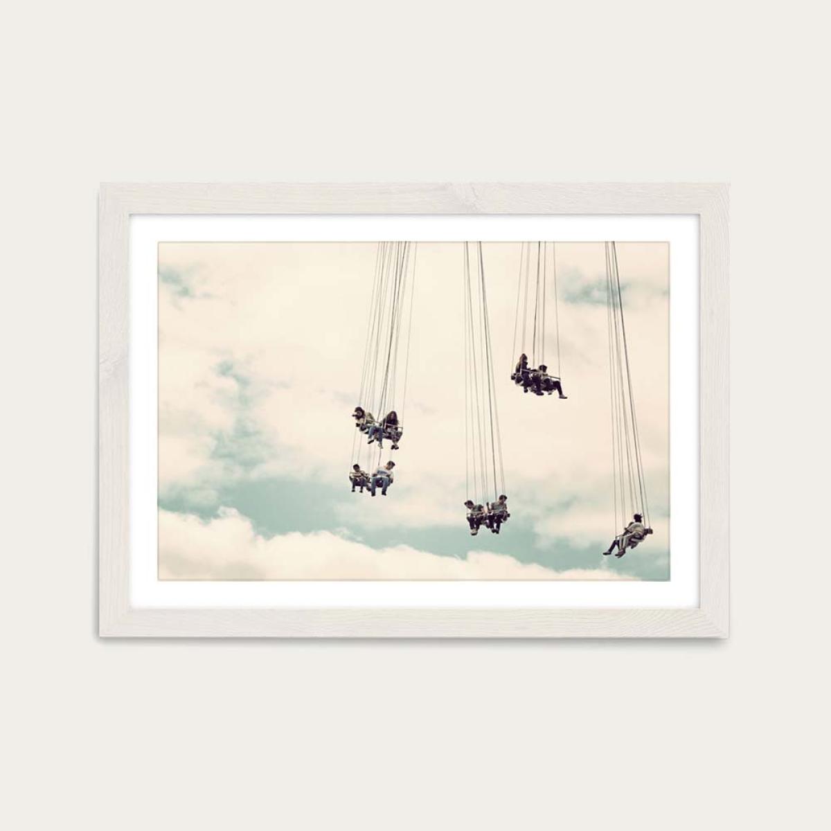 Groena Lund 02 Art Print White Frame – image 1