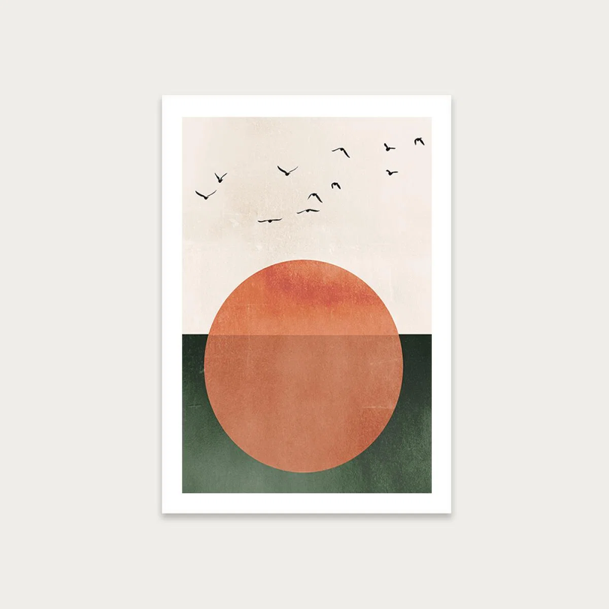 Rising Art Print Unframed