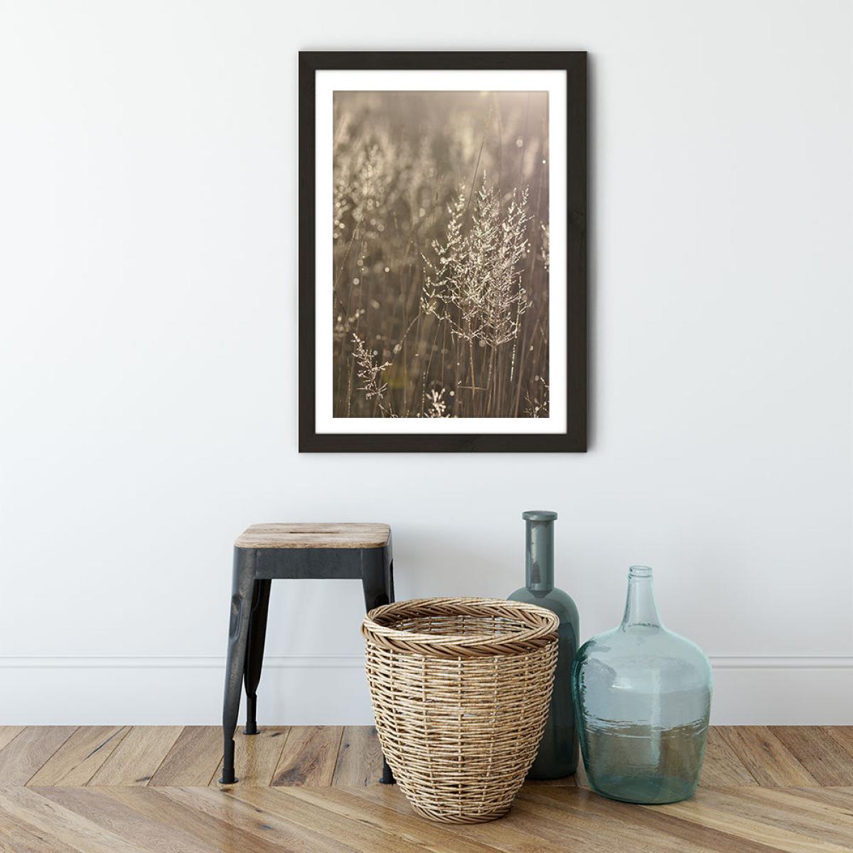 Good Morning Art Print Black Frame – image 3