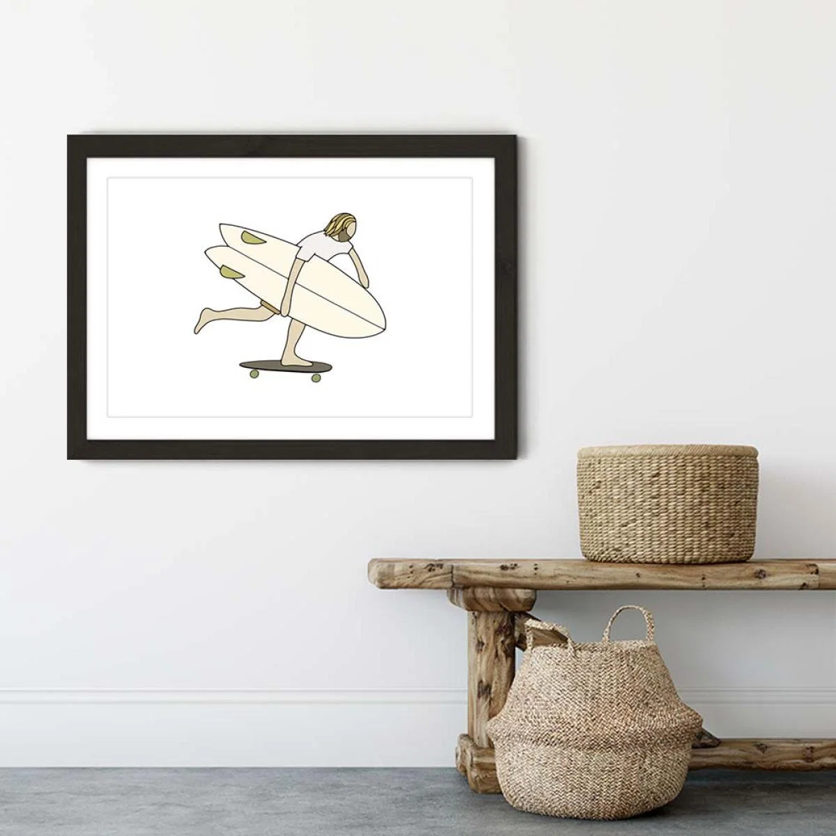 Get Going Art Print Black Frame – image 4