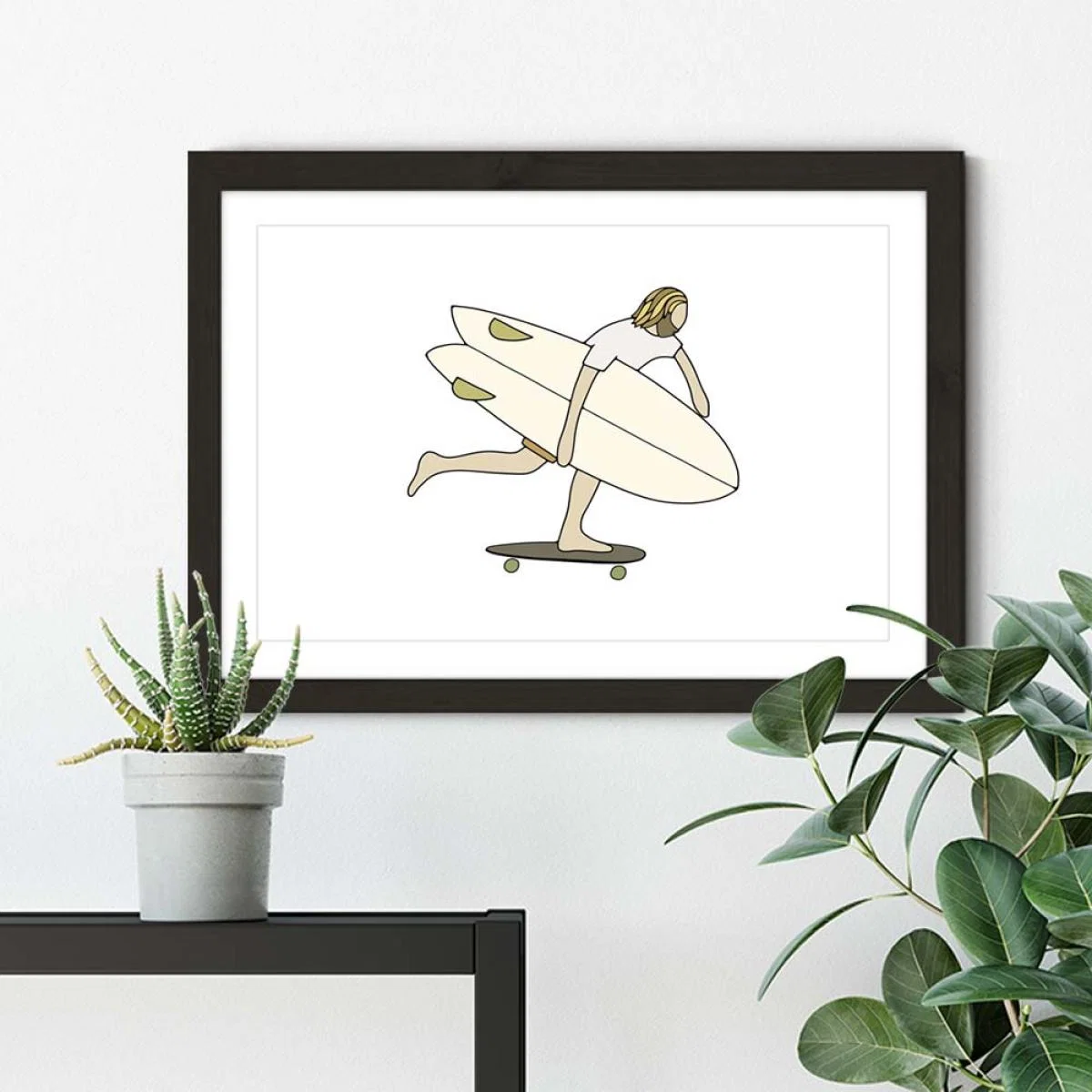 Get Going Art Print Black Frame – image 5