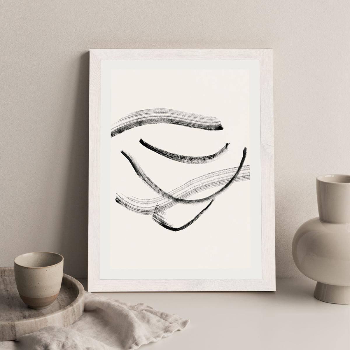 Currents 2 Art Print White Frame – image 5