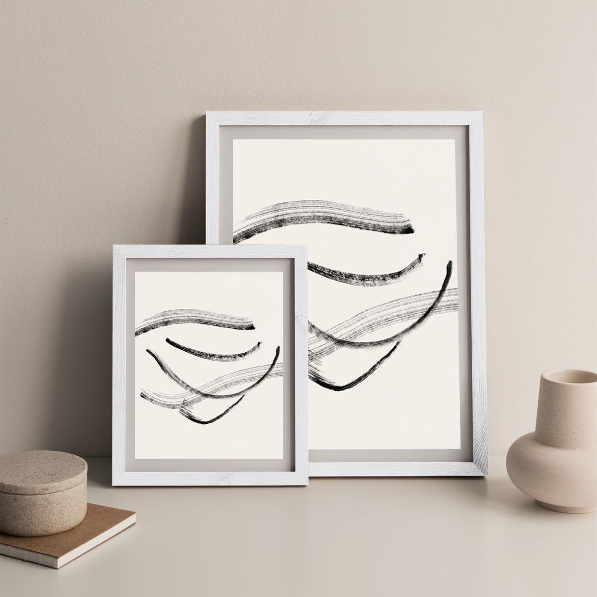 Currents 2 Art Print White Frame – image 9