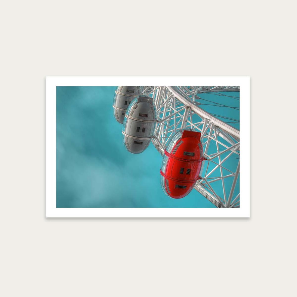 London Eye Art Print Unframed