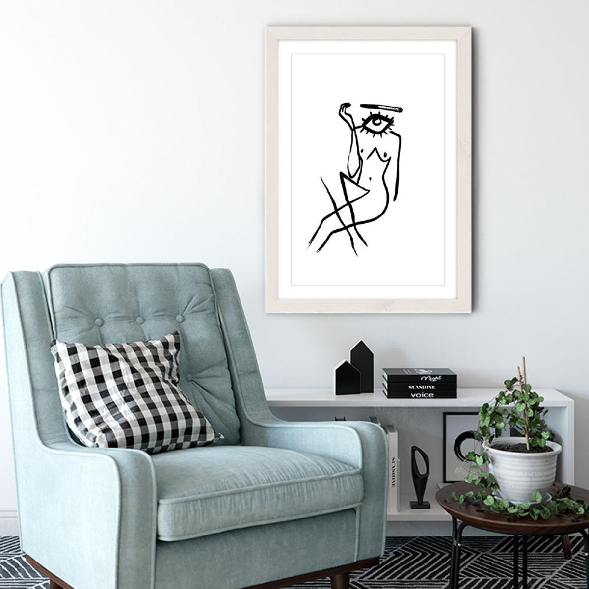 Noticed Art Print White Frame – image 4