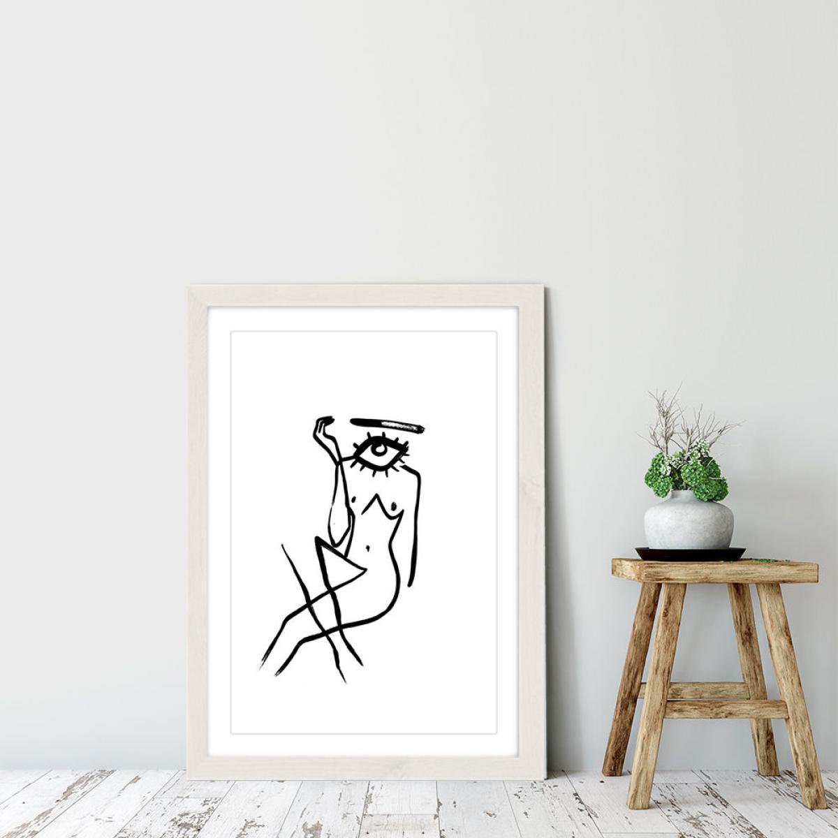 Noticed Art Print White Frame – image 6