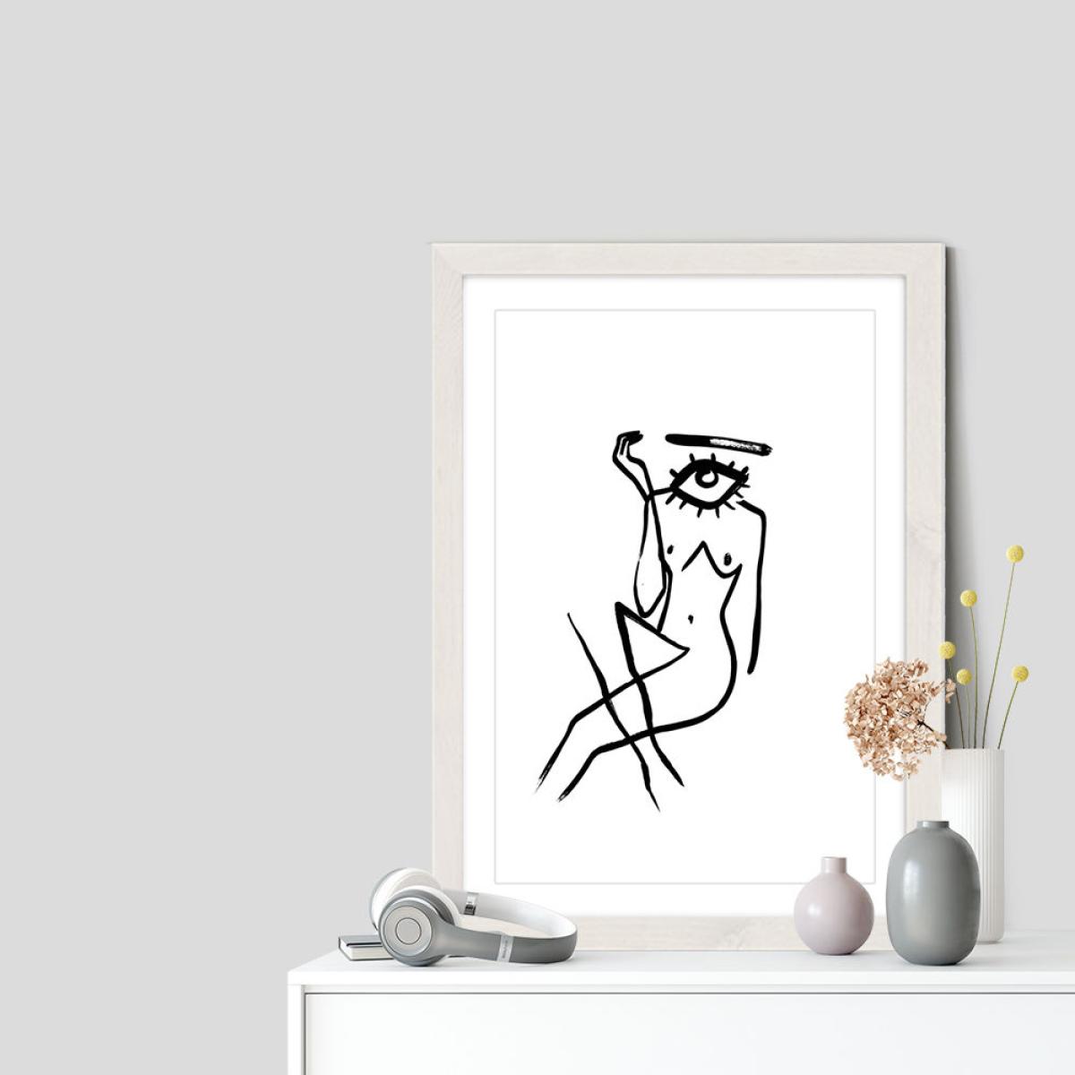 Noticed Art Print White Frame – image 7