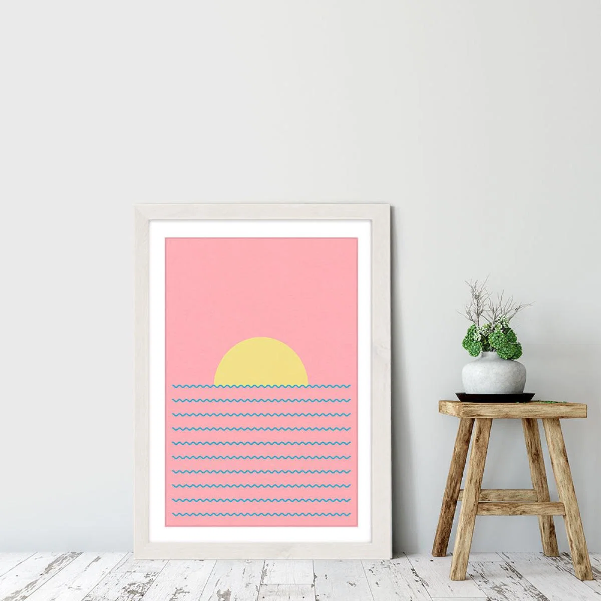 Every Day The Sun Rises Art Print White Frame – image 6