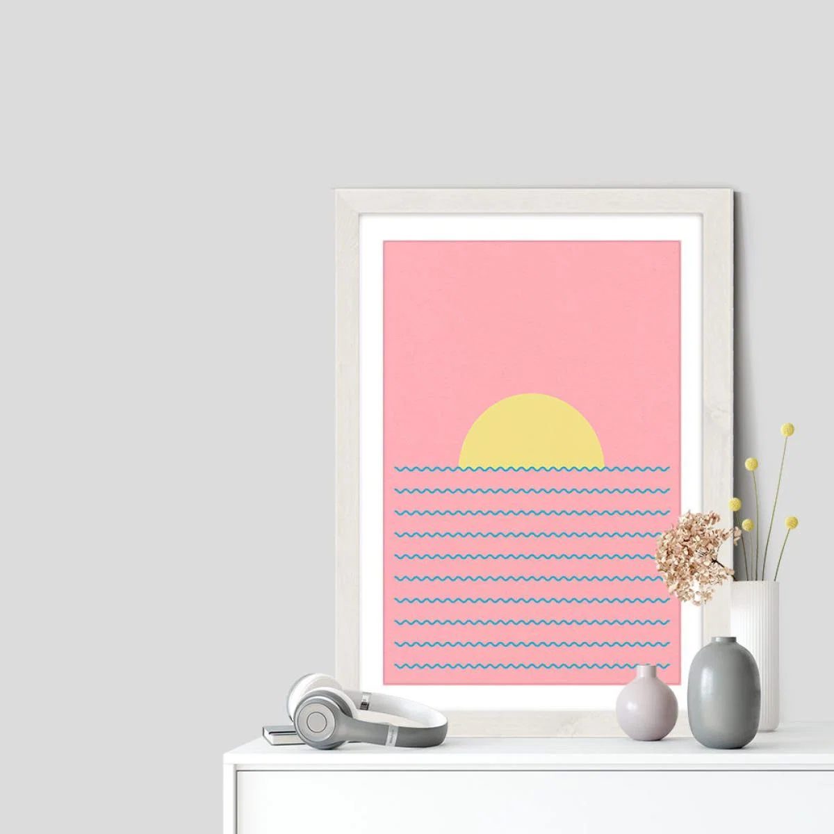 Every Day The Sun Rises Art Print White Frame – image 7