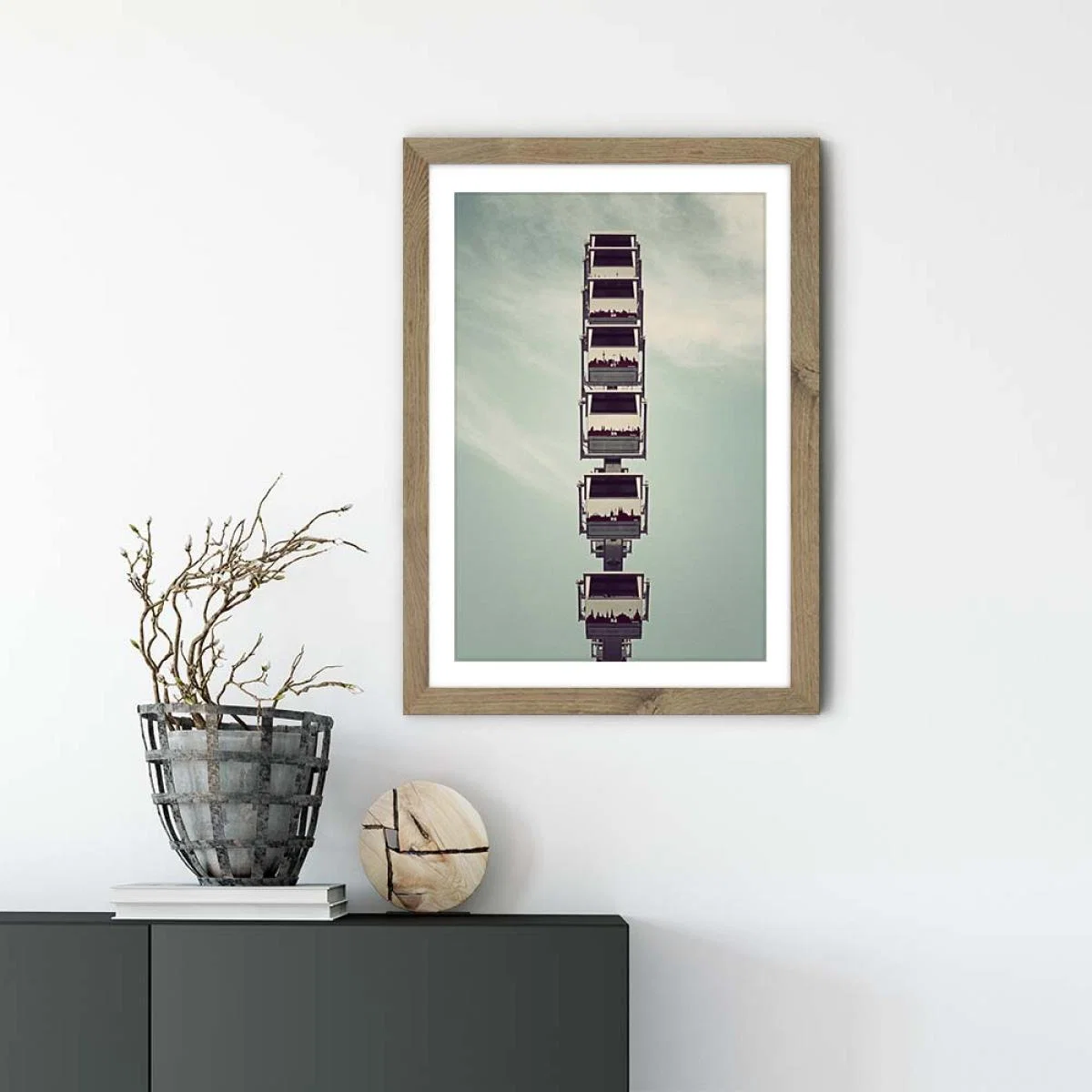 Dom Art Print Oak Frame – image 2