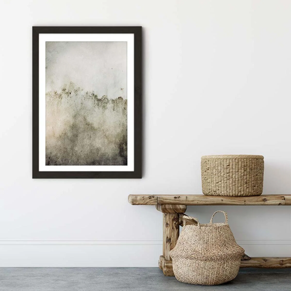 Washed Wall Art Print Black Frame – image 6