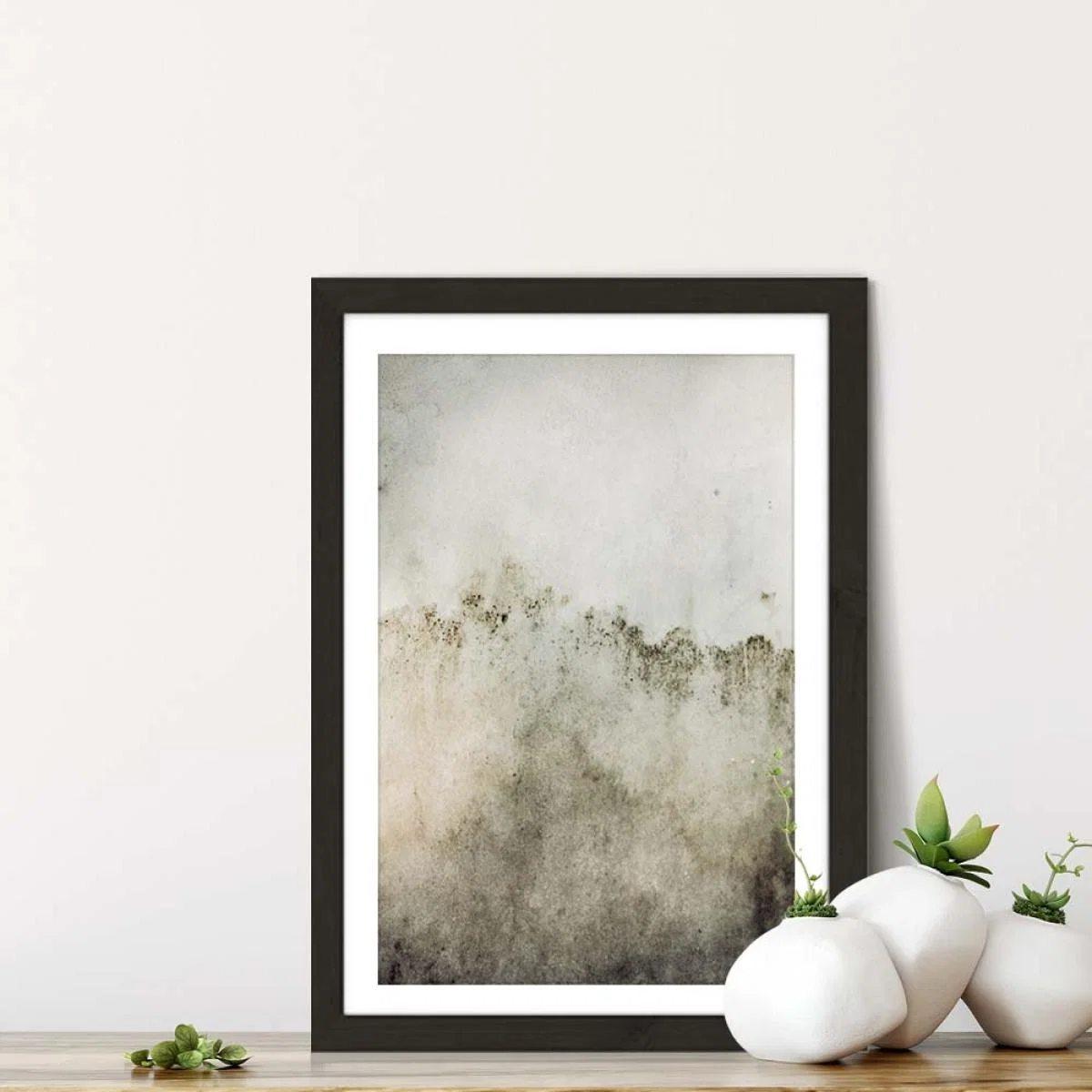 Washed Wall Art Print Black Frame – image 7