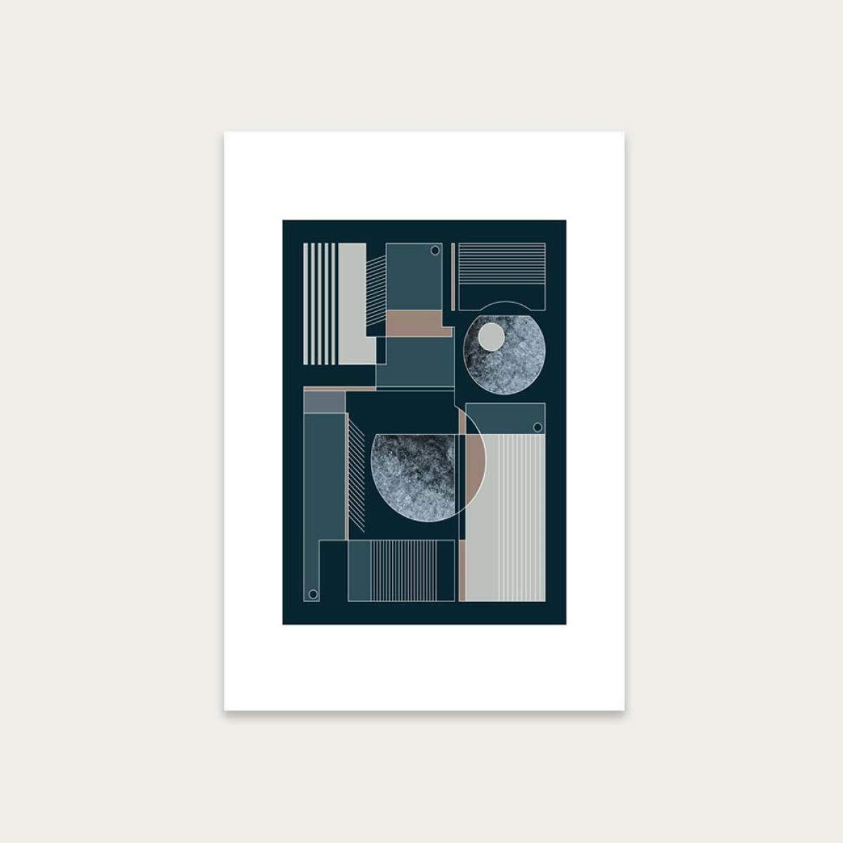 Unframed Geometric III Art Print