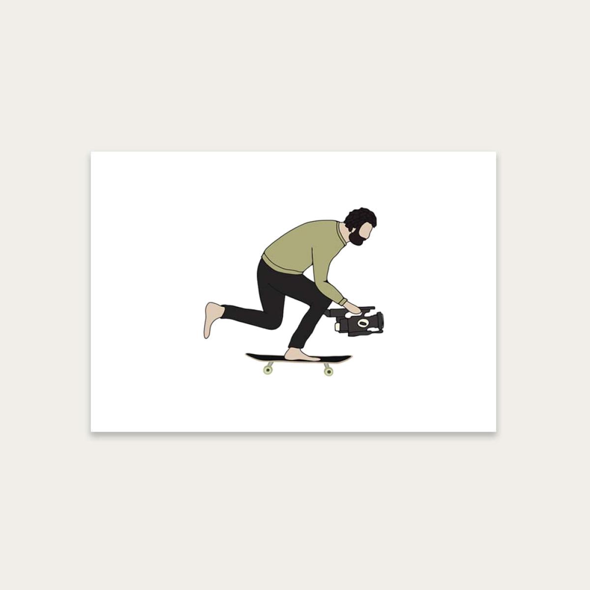 The Dude Art Print Unframed