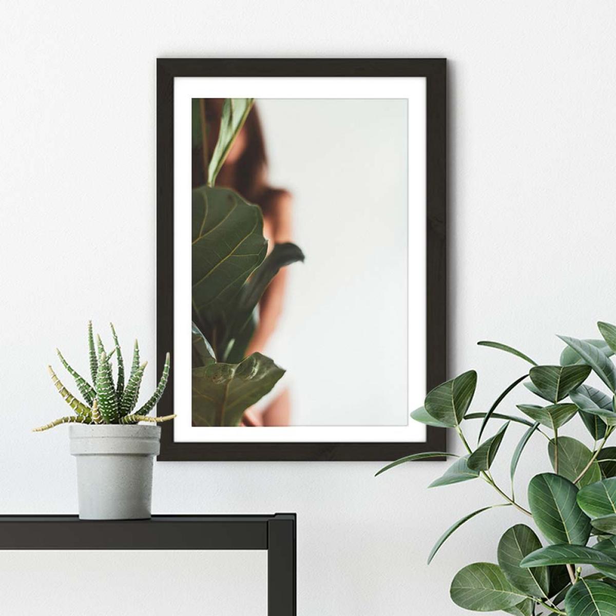 Ficus Lyrata 1 Art Print Black Frame – image 5