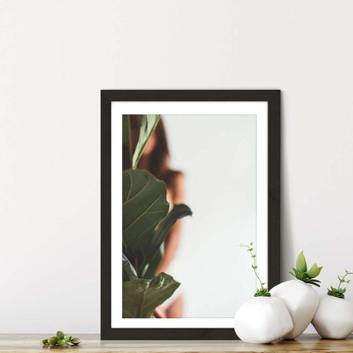 Ficus Lyrata 1 Art Print Black Frame – image 7