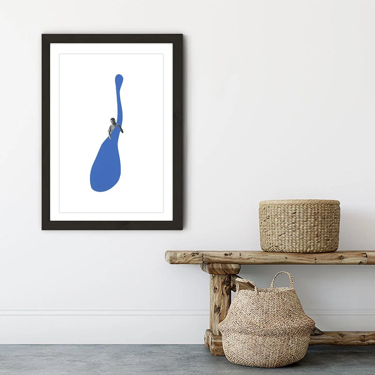 The Blues Art Print Black Frame – image 6