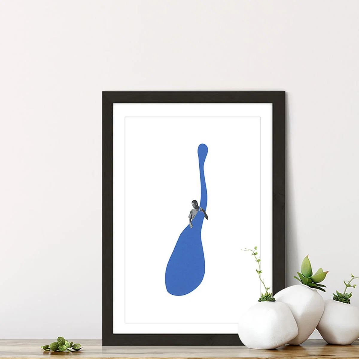 The Blues Art Print Black Frame – image 7
