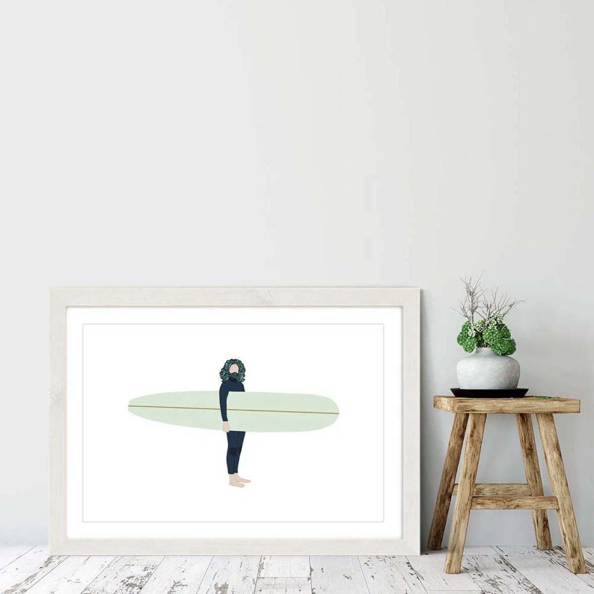 Mer Art Print White Frame – image 6