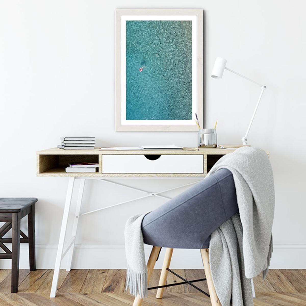 Water Candy Art Print White Frame – image 5