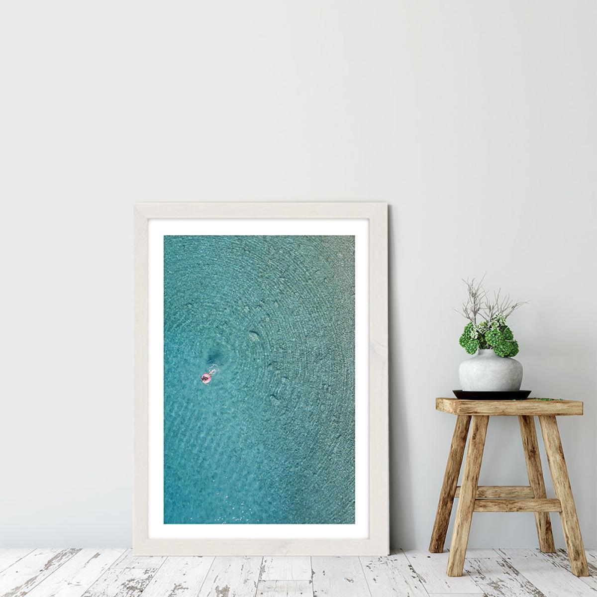 Water Candy Art Print White Frame – image 6