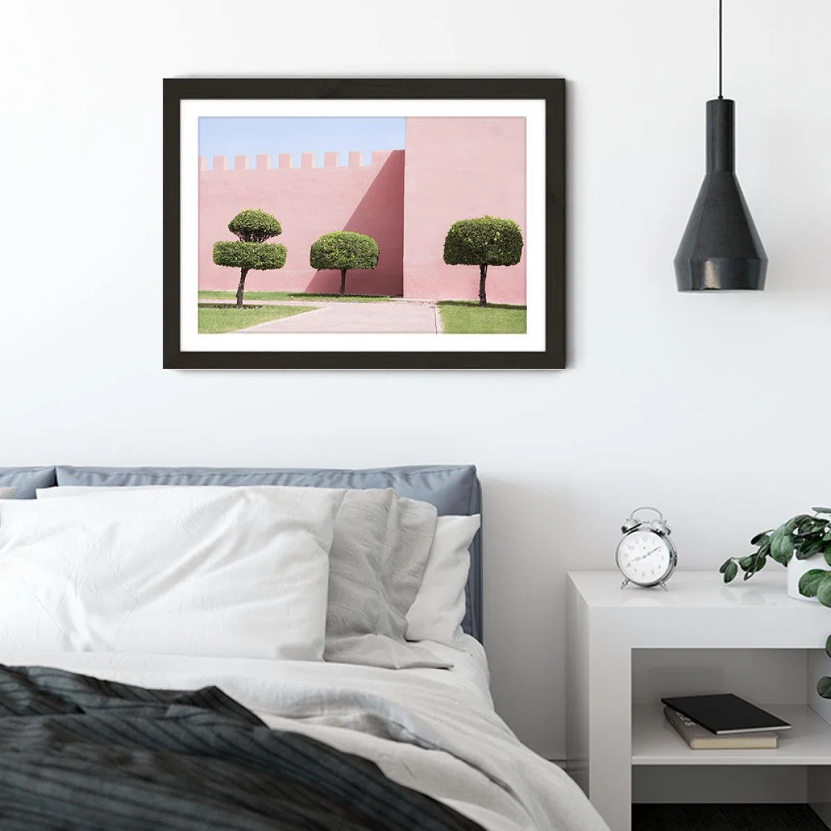 Three Trees Art Print Black Frame – image 5