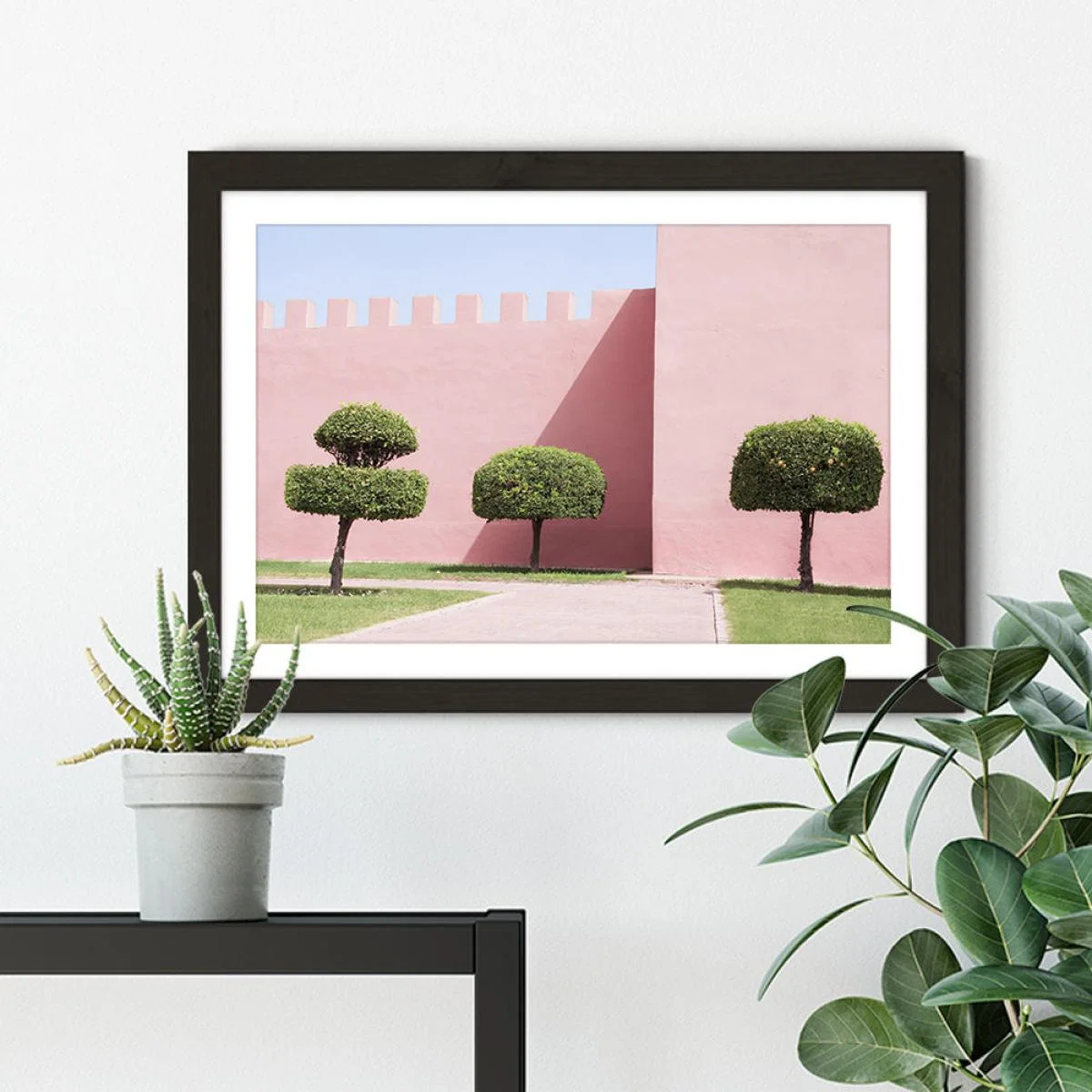 Three Trees Art Print Black Frame – image 6