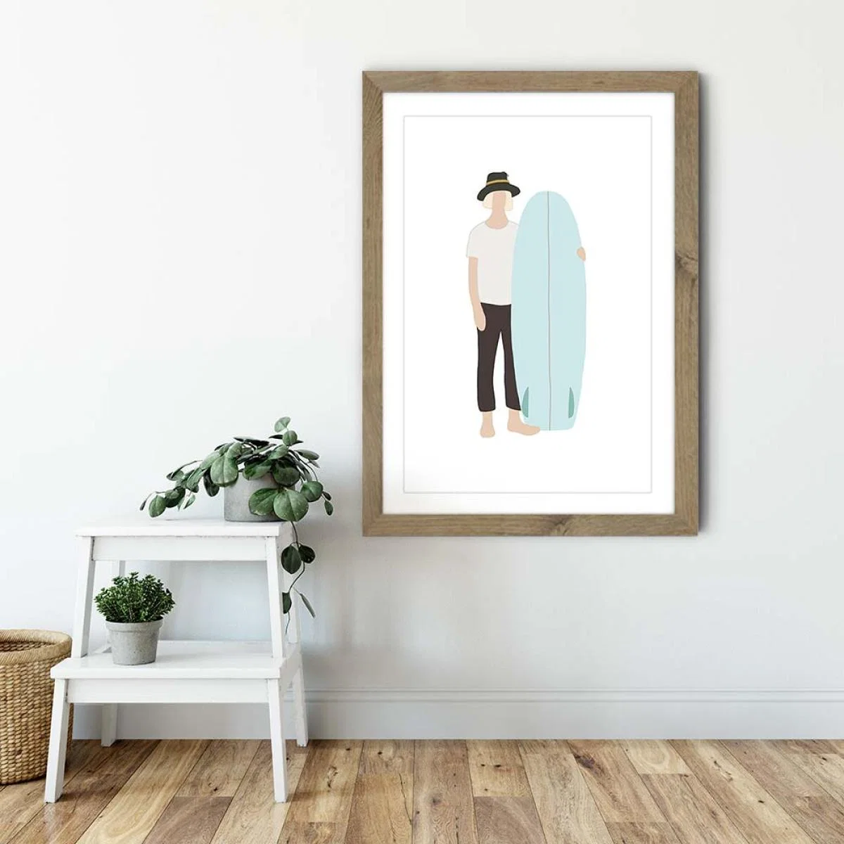 Wonderer Art Print Oak Frame – image 6