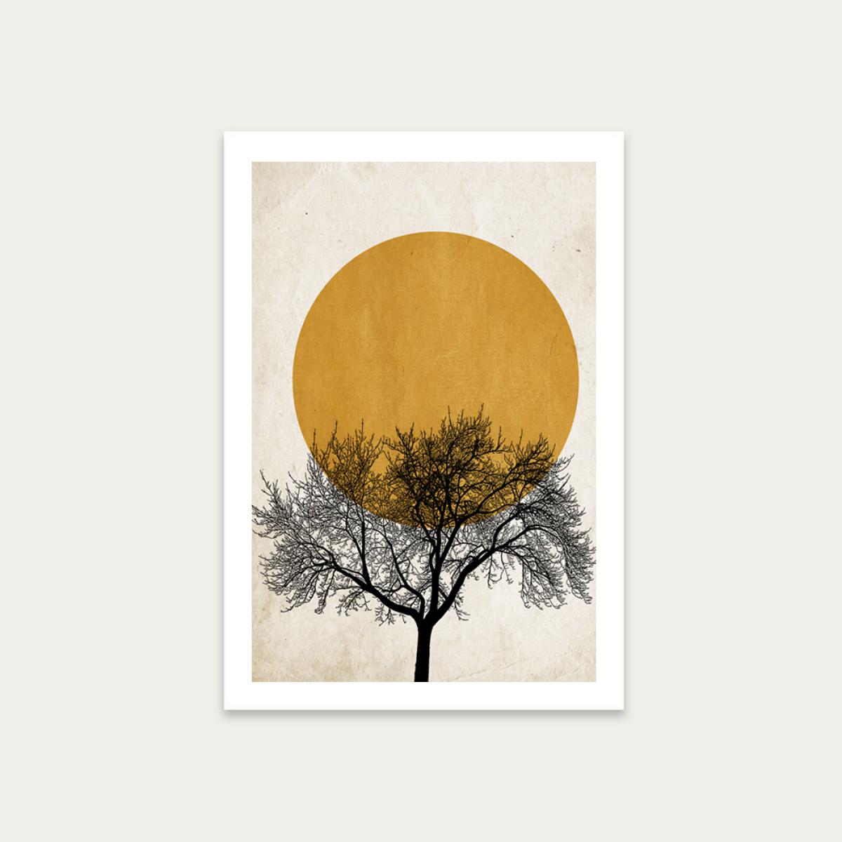 Winter Morning Art Print Unframed