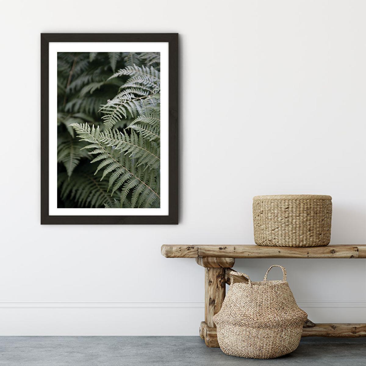 Forest Mood Art Print Black Frame – image 6