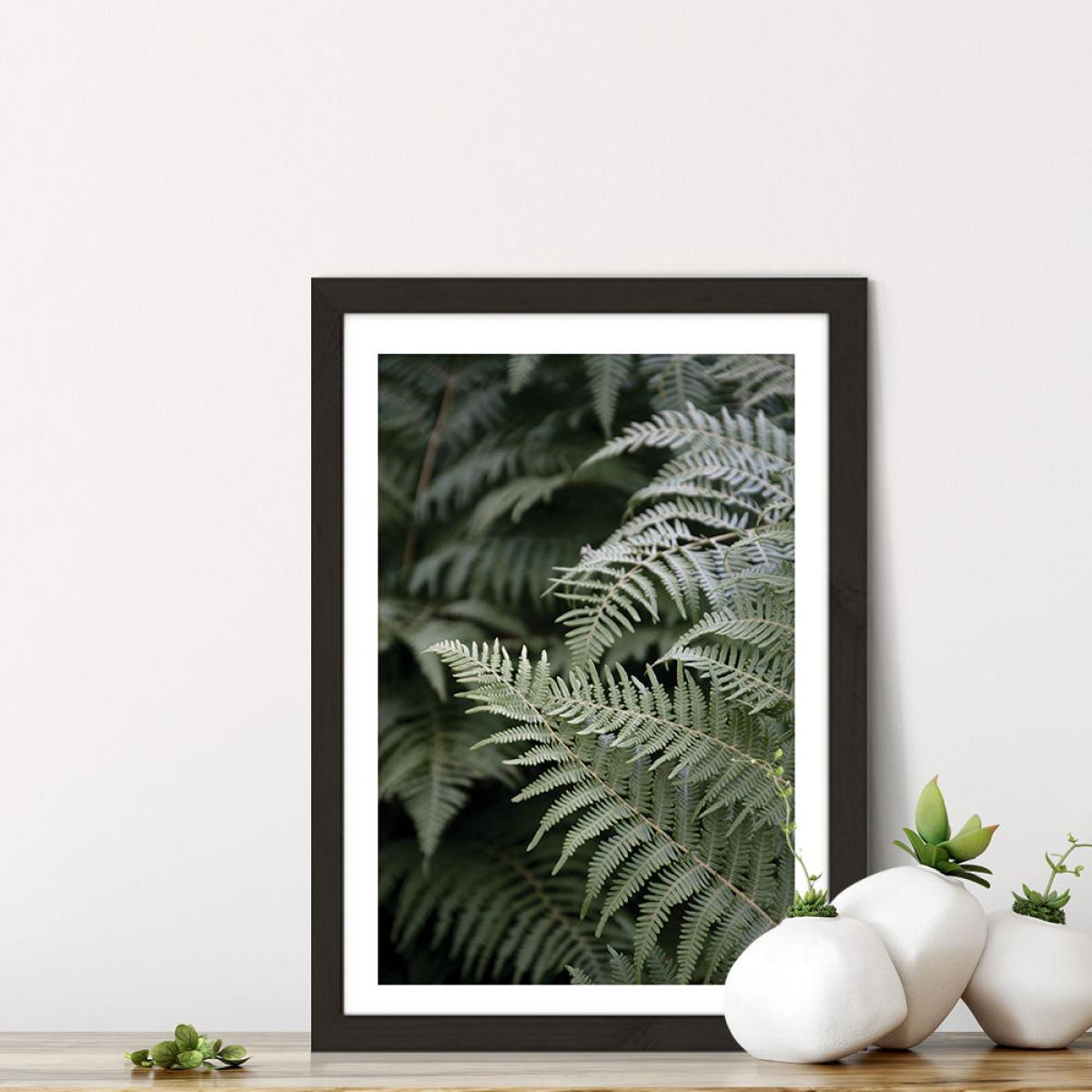 Forest Mood Art Print Black Frame – image 7