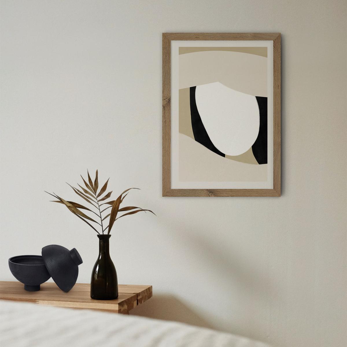 Shading Art Print Oak Frame – image 10