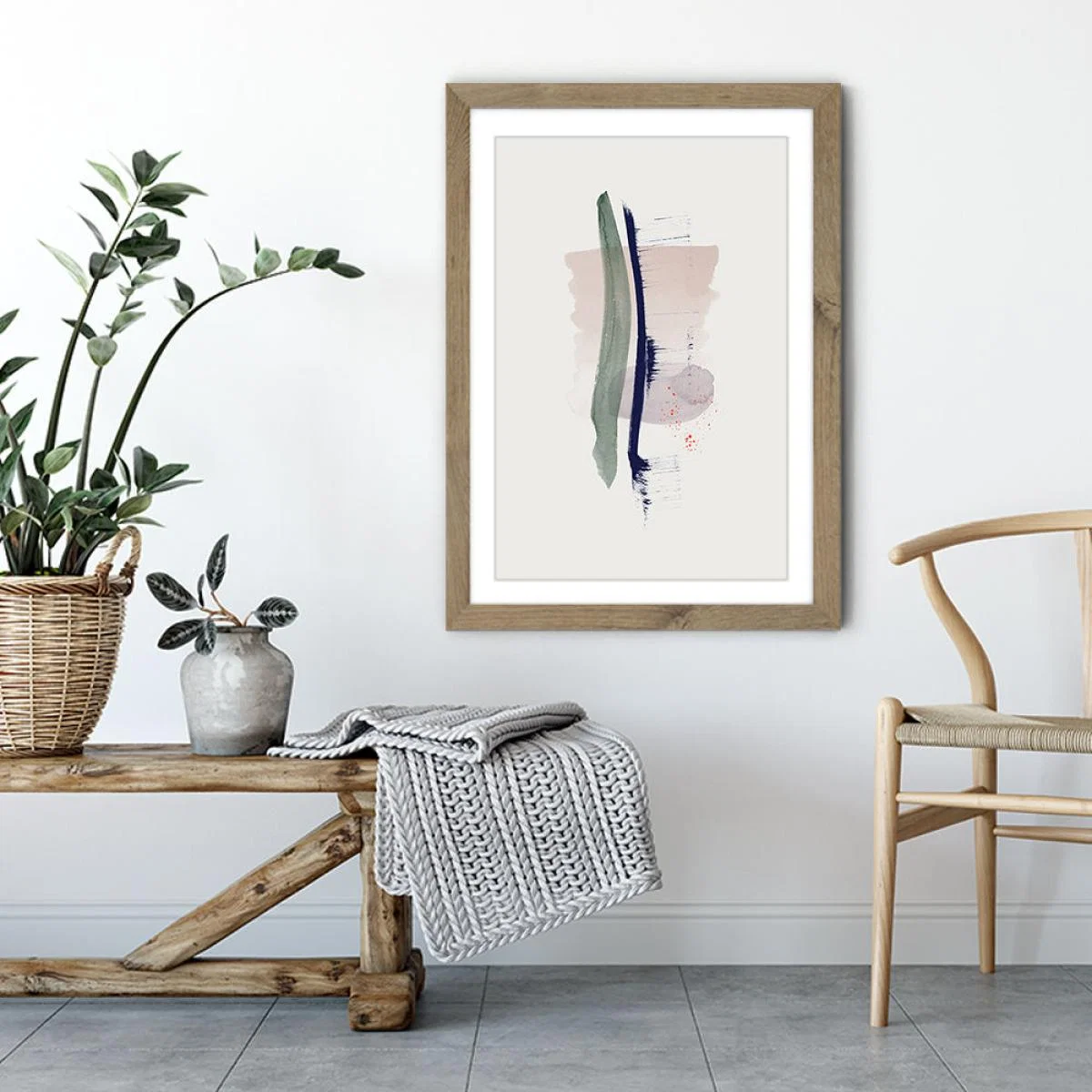 Hope Art Print Oak Frame – image 4