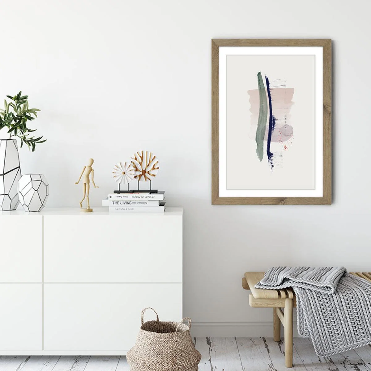 Hope Art Print Oak Frame – image 5