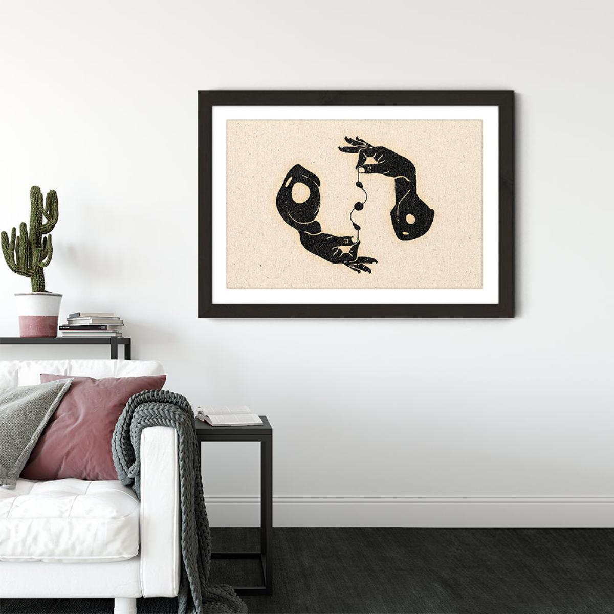 Fate Art Print Black Frame – image 2