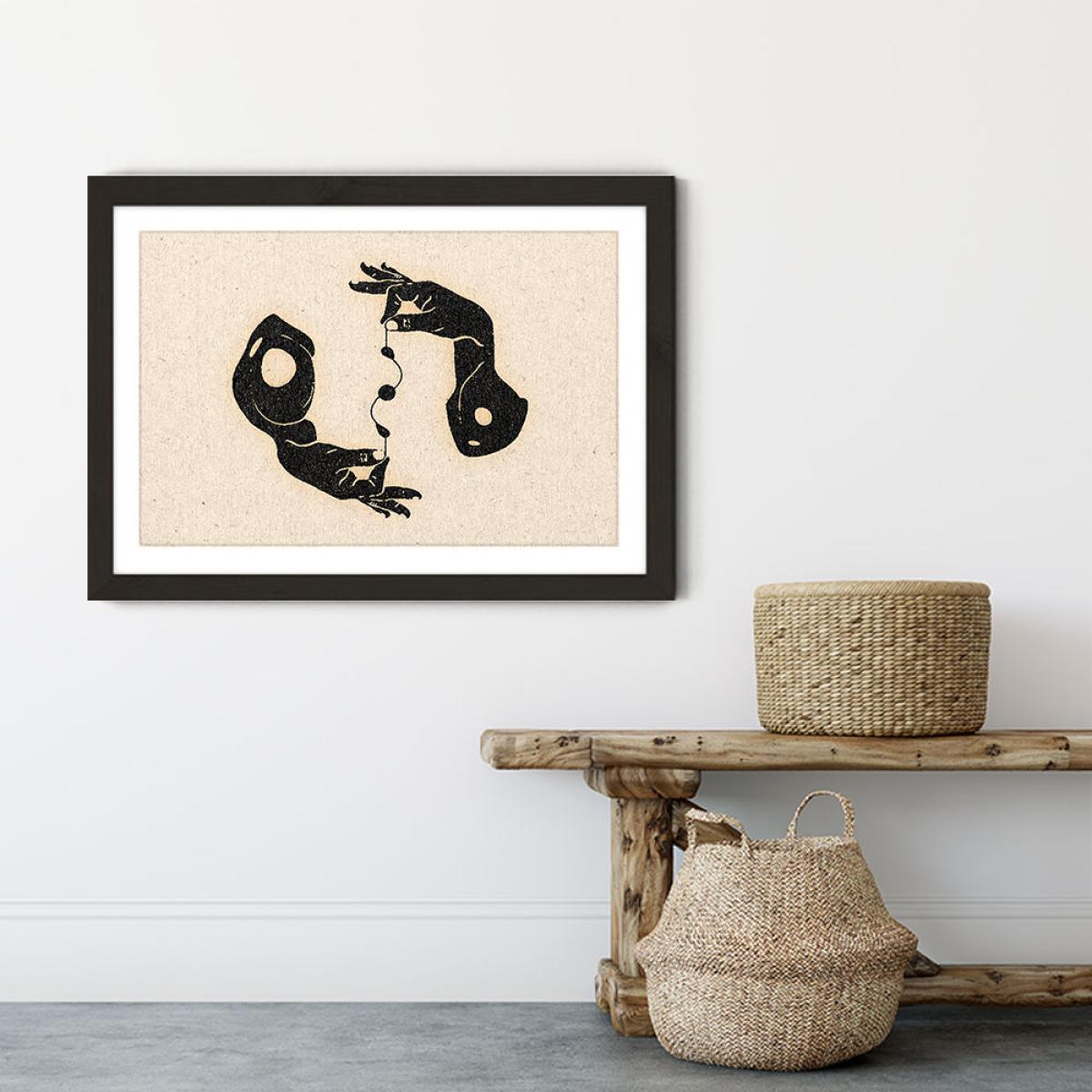 Fate Art Print Black Frame – image 4