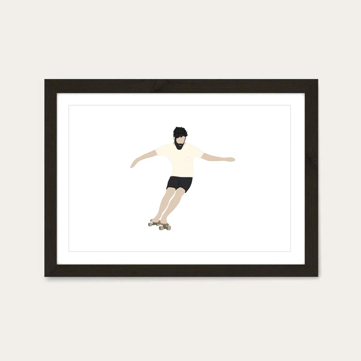 Mini Art Print Black Frame – image 1