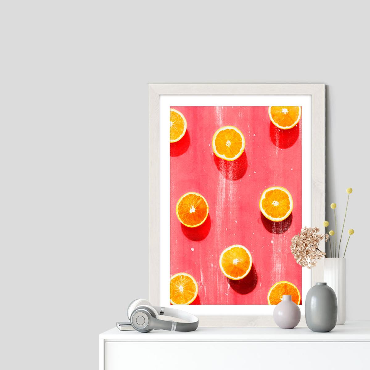 Fruit No. 5 Art Print White Frame – image 2