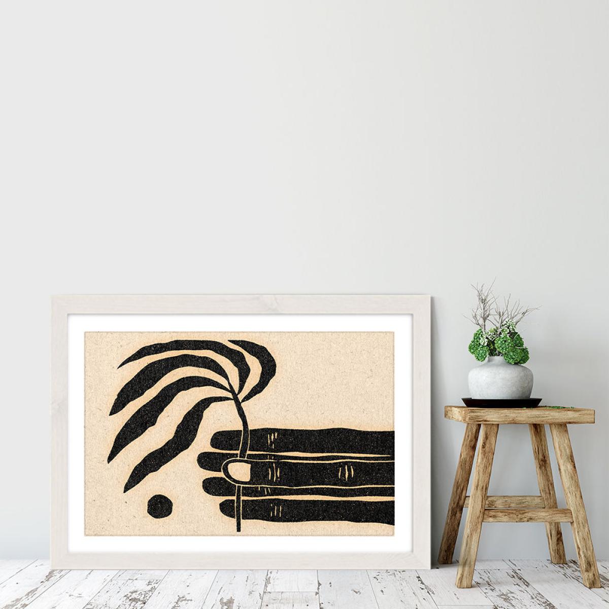 The Plantling Art Print White Frame – image 6