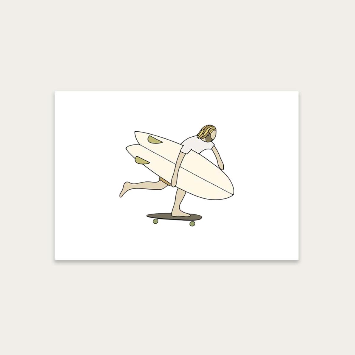 Get Going Art Print Unframed