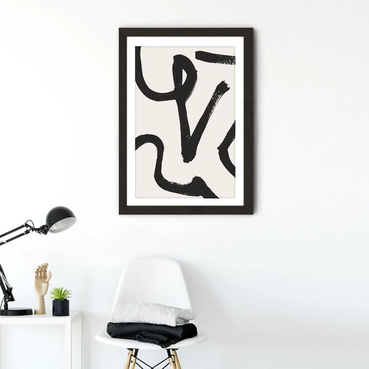 Berf I Art Print Black Frame – image 2