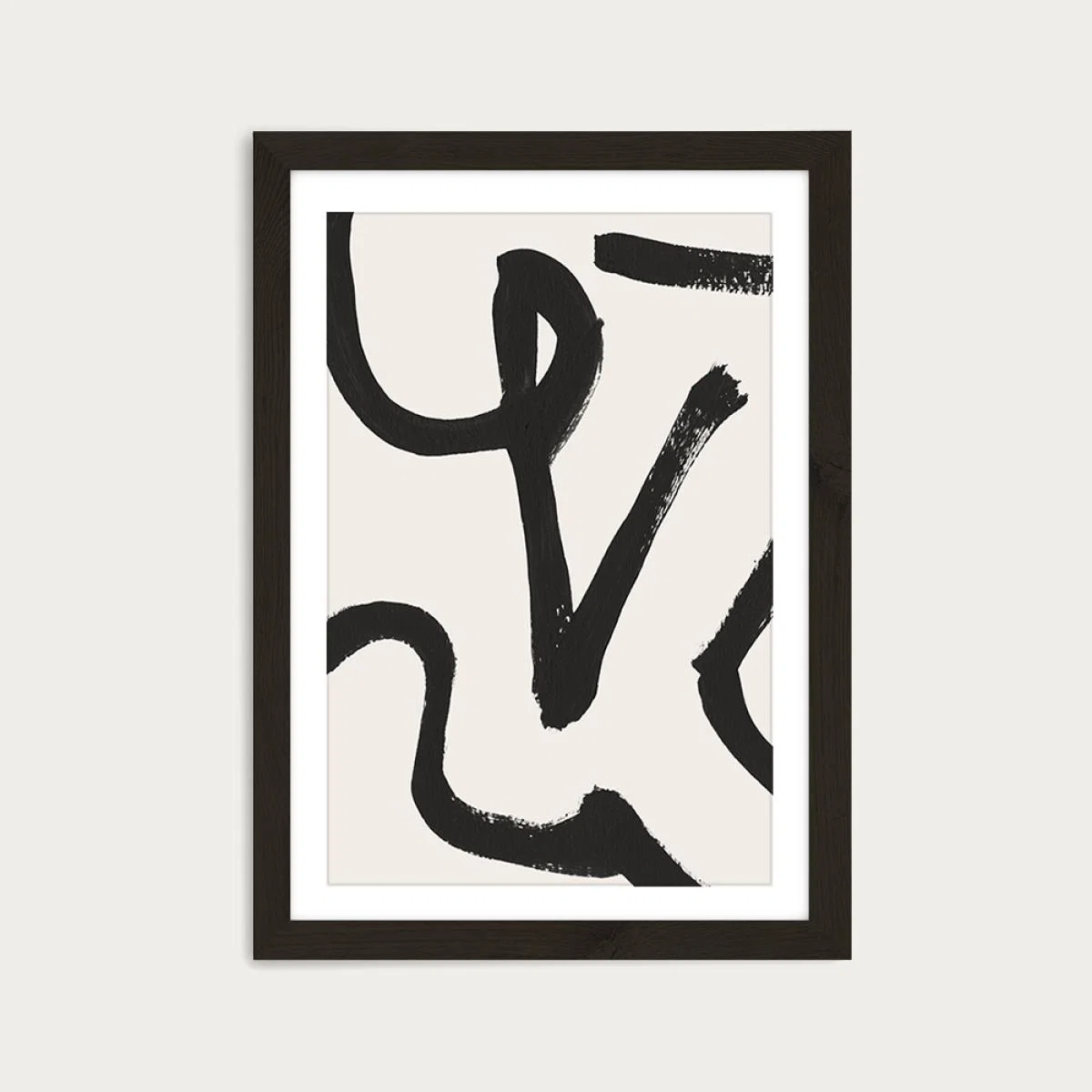 Berf I Art Print Black Frame – image 1