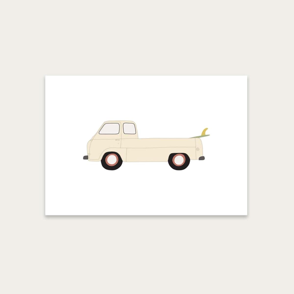 Little Pick Up Art Print Unframed