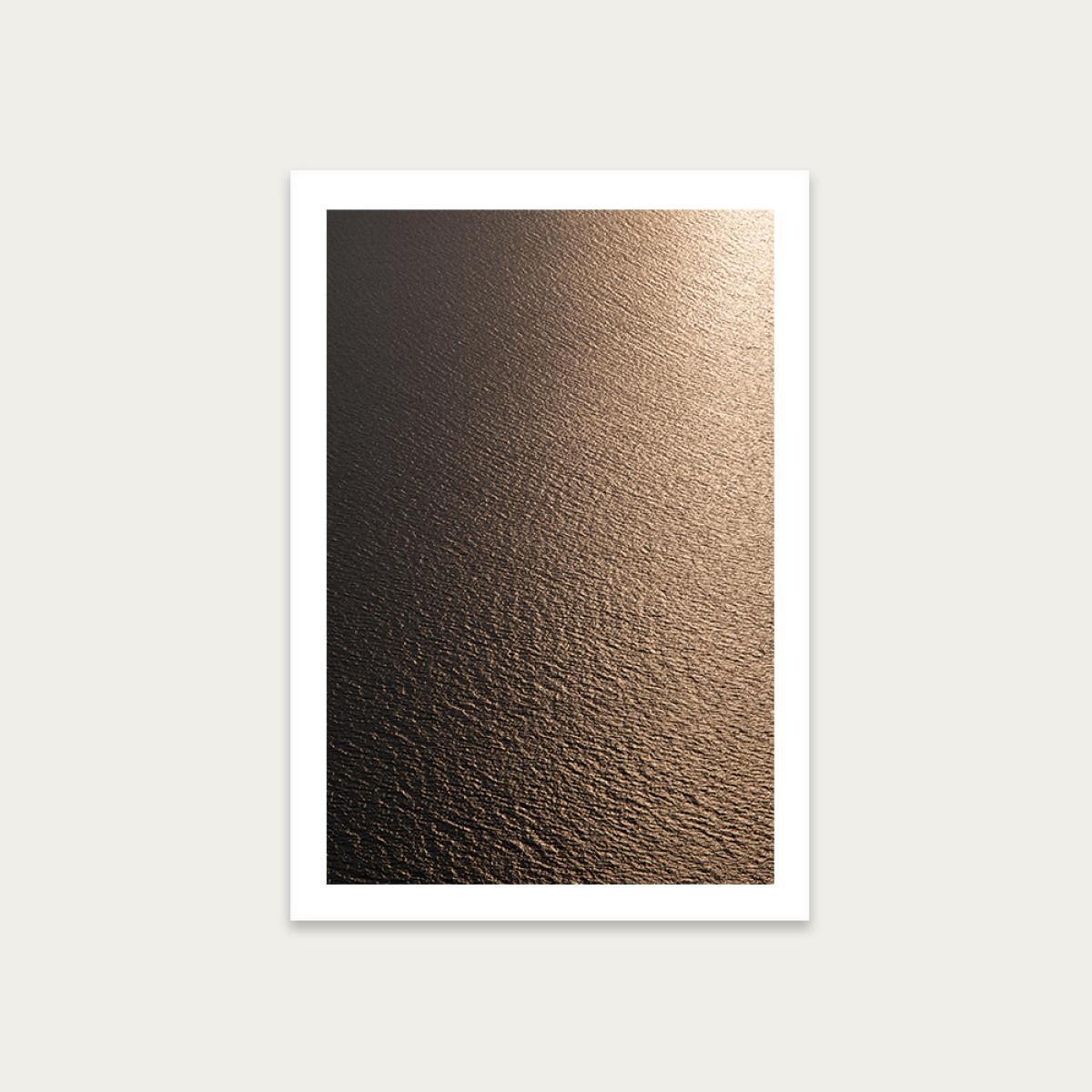 Golden Golden Sunset Art Print Unframed