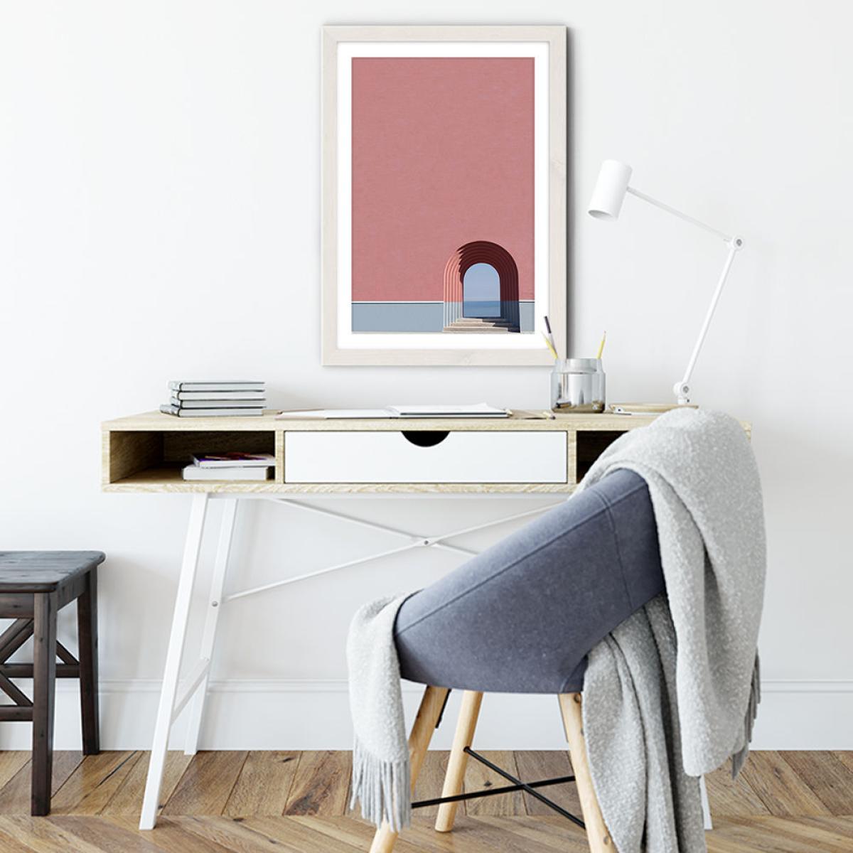 Look the Ocean Art Print White Frame – image 6