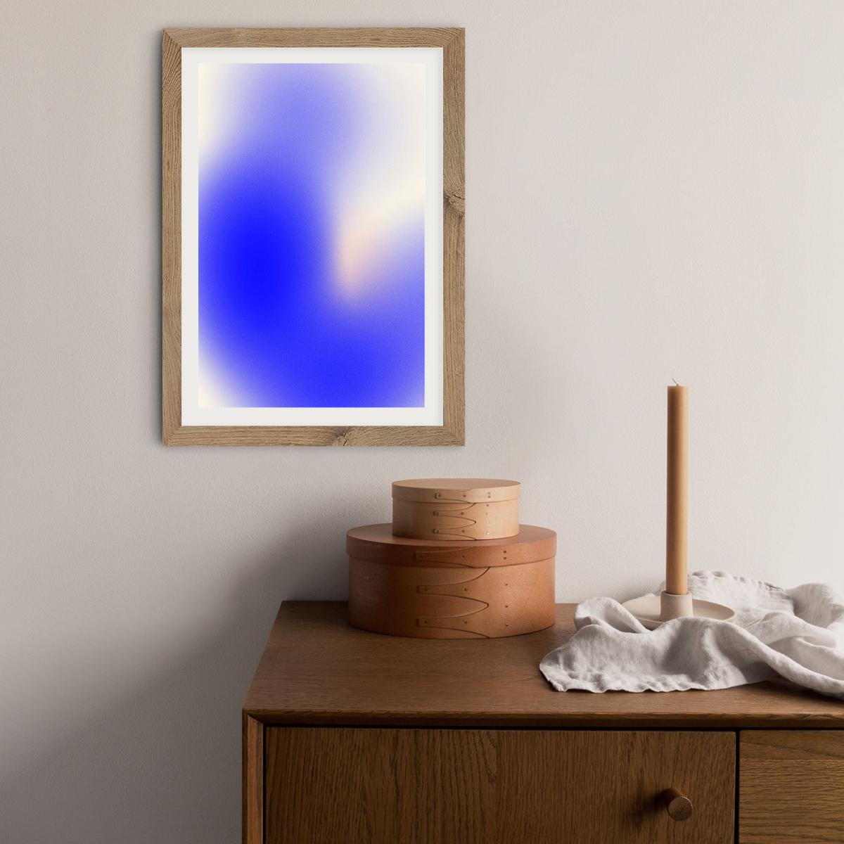 Awake Art Print Oak Frame – image 9