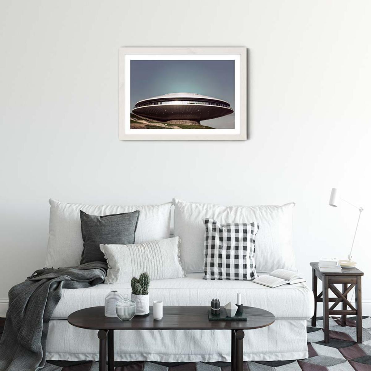 Tbilisi Art Print White Frame – image 2