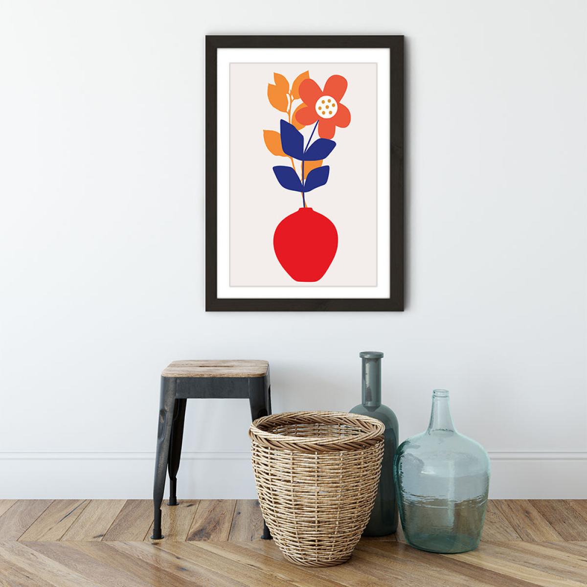 Tinki Tonk Art Print Black Frame – image 4
