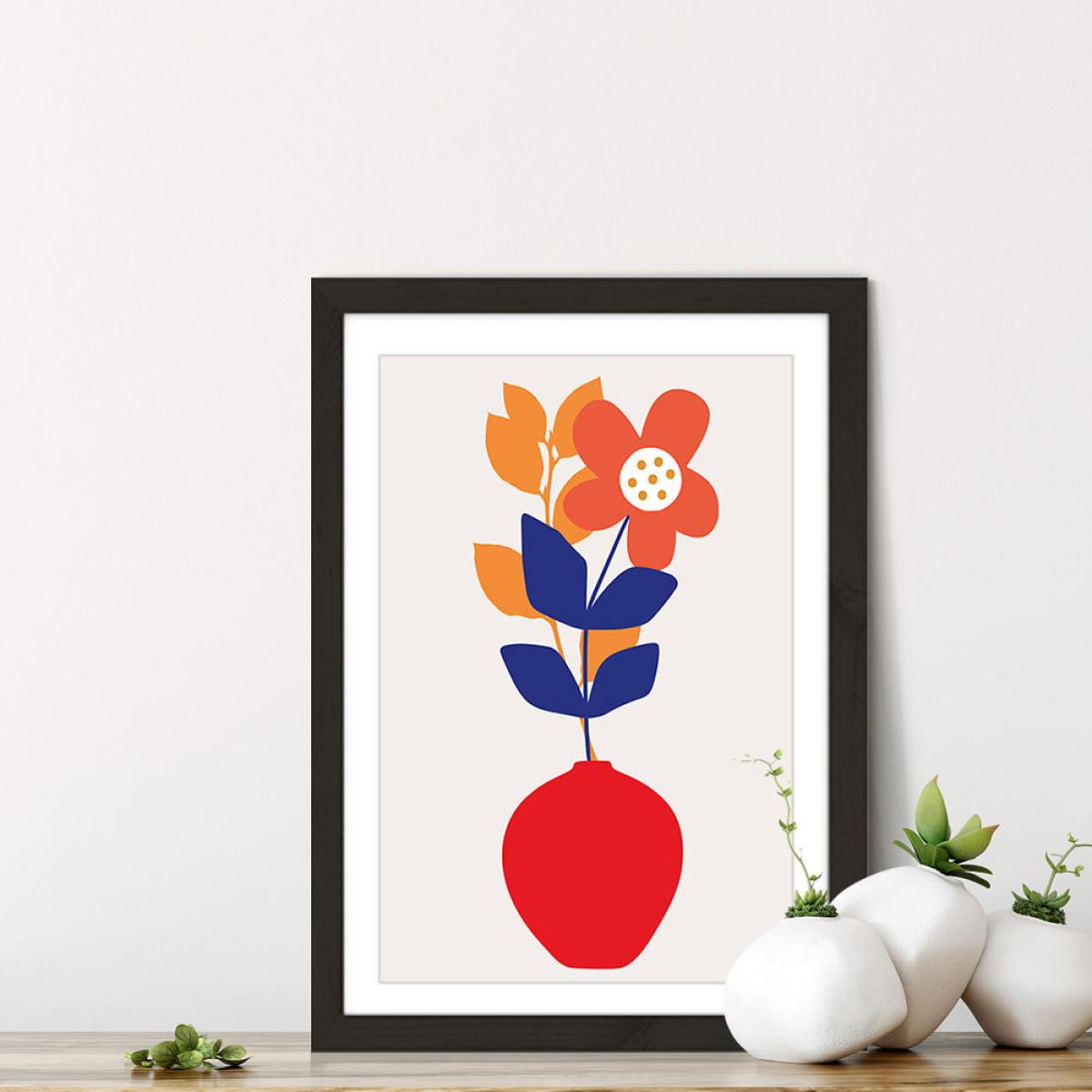 Tinki Tonk Art Print Black Frame – image 7