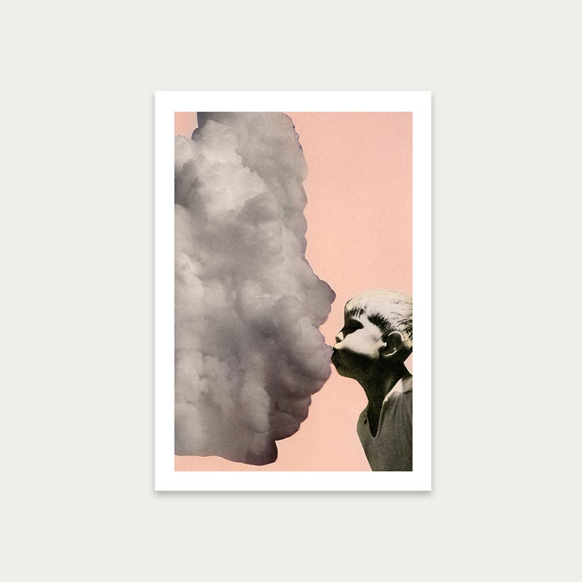 Exhalation Art Print Unframed